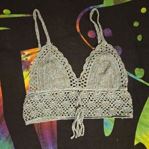 F21 Crochet Crop Top